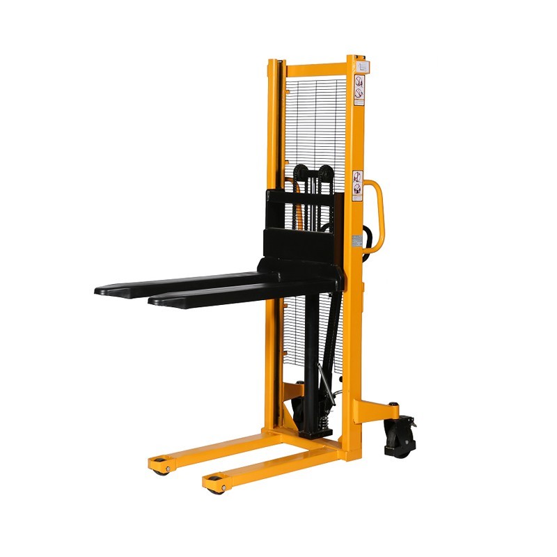 Apilador manual 1500kg Elevación rapida 1600mm (4cm) horquillas medio-altas