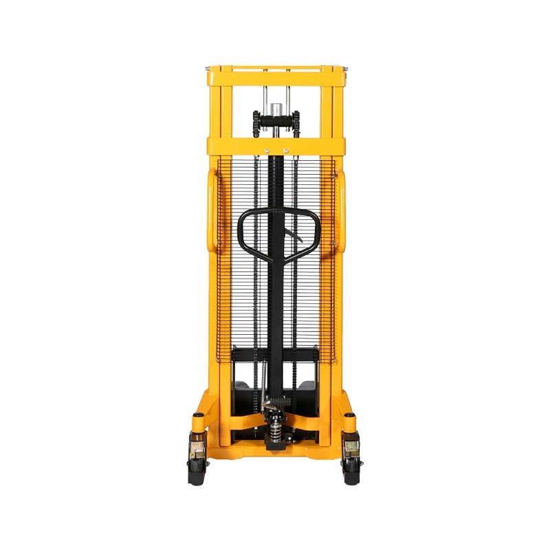 Vista frontal del apilador 1000kg Elevación rapida (4cm) 2500mm