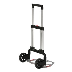 Vista general de la carretilla de aluminio plegable 125kg