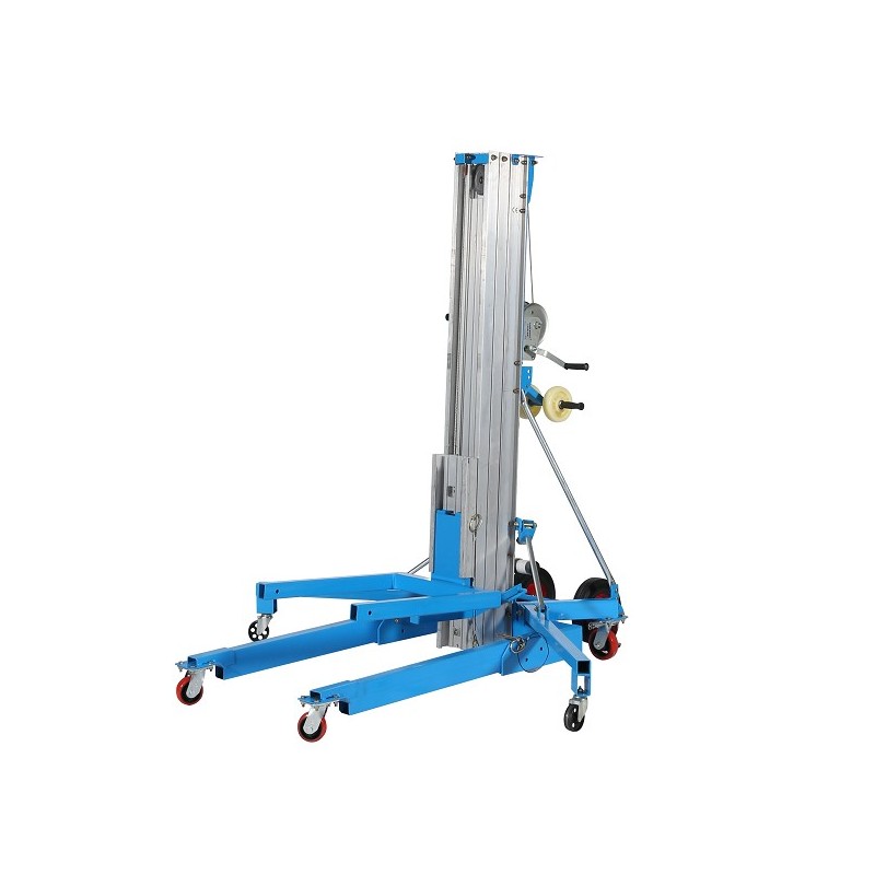 Vista general del Elevador de materiales 5000 mm