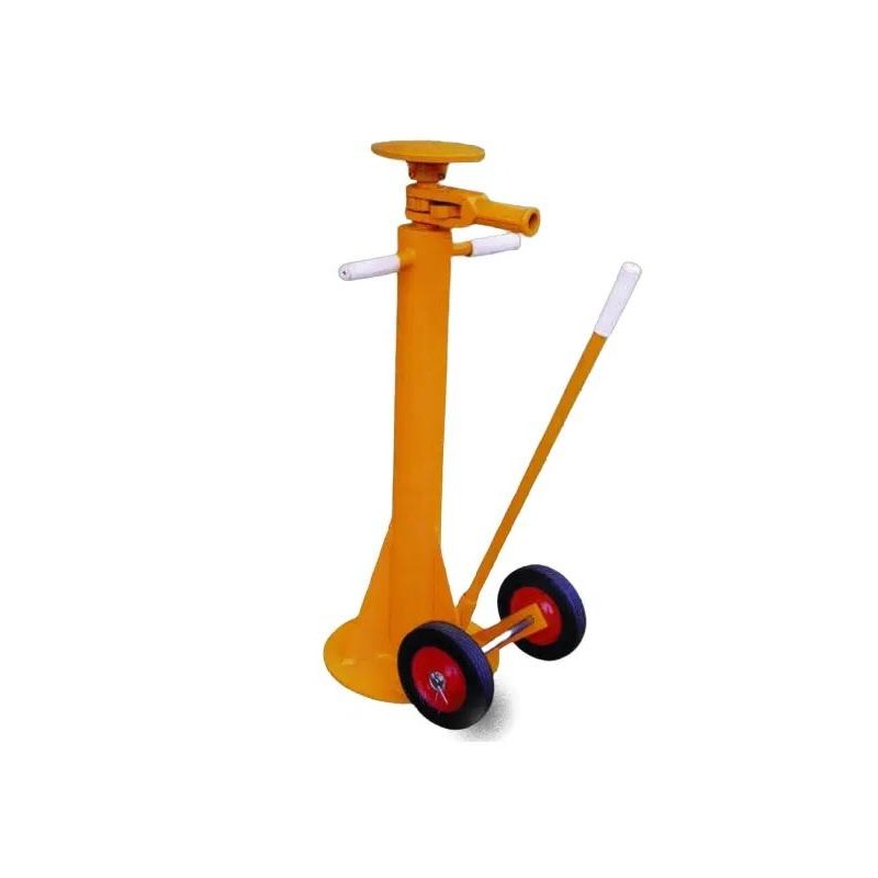 Vista desde 3/4 del soporte de seguridad 18 toneladas