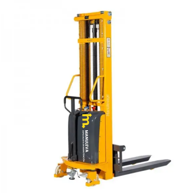 Apilador Semi Eléctrico Elevador 2500 mm Capacidad 2000 kg