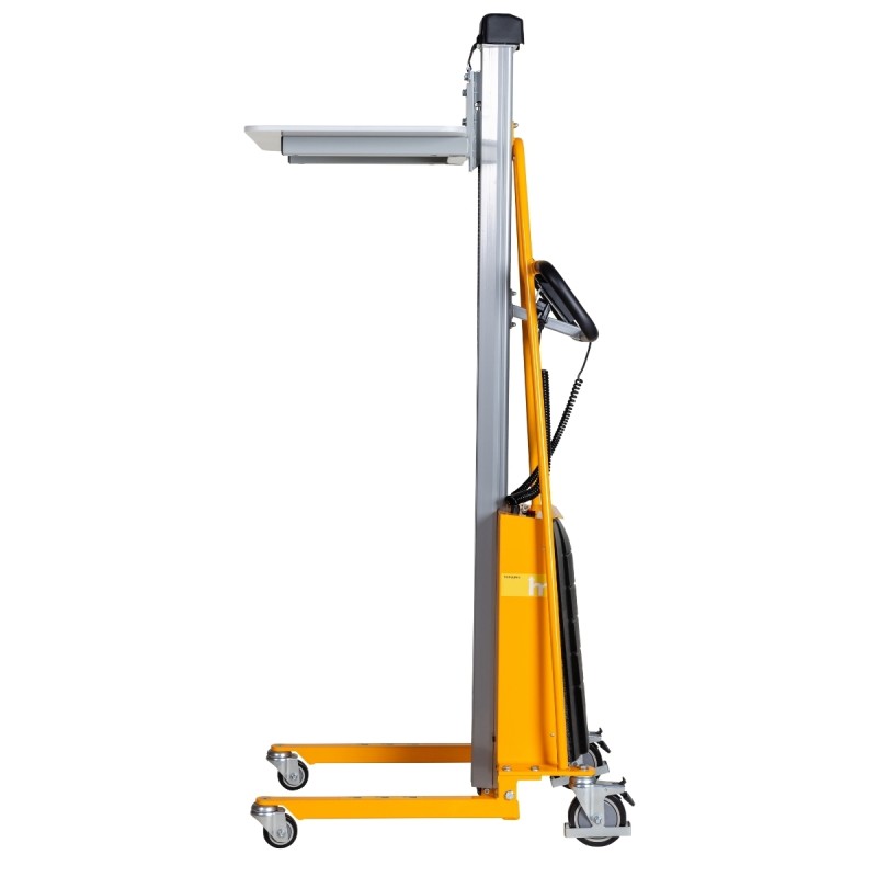 Apilador Semi Eléctrico 150Kg - Puesto de trabajo con plataforma alta