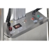 Zoom al panel de control del Apilador Semi Eléctrico INOX 150Kg Posicionador de Trabajo