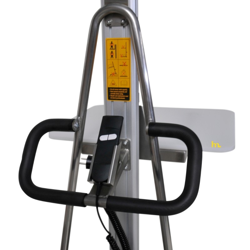 Zoom del mástil del Apilador Semi Eléctrico INOX 150Kg Posicionador de Trabajo