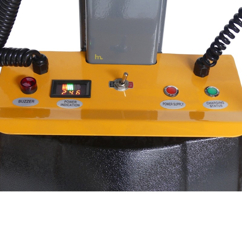 Zoom del apilador Semi Eléctrico Puesto de trabajo 250Kg - Elevación 1500 mm