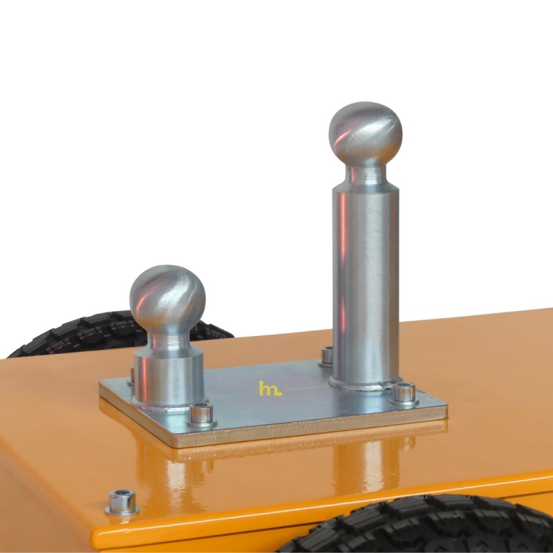 Vista de las bolas del remolcador eléctrico 2500 kg