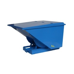 Vista de la tapa para tolvas autobasculantes 1100L