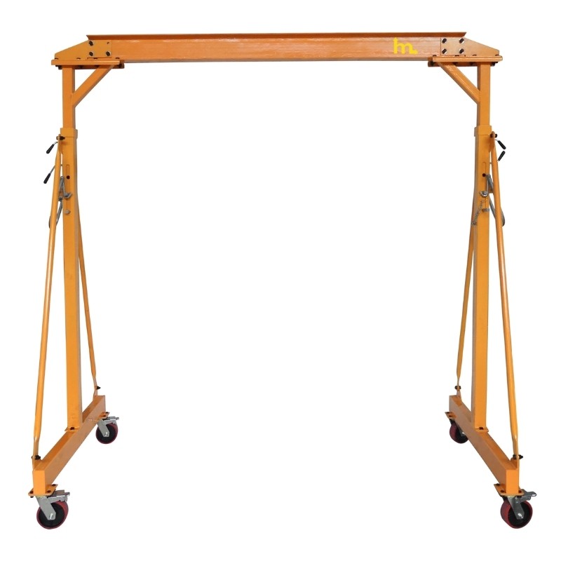 Vista generla del Pórtico grúa móvil Capacidad 500 kg