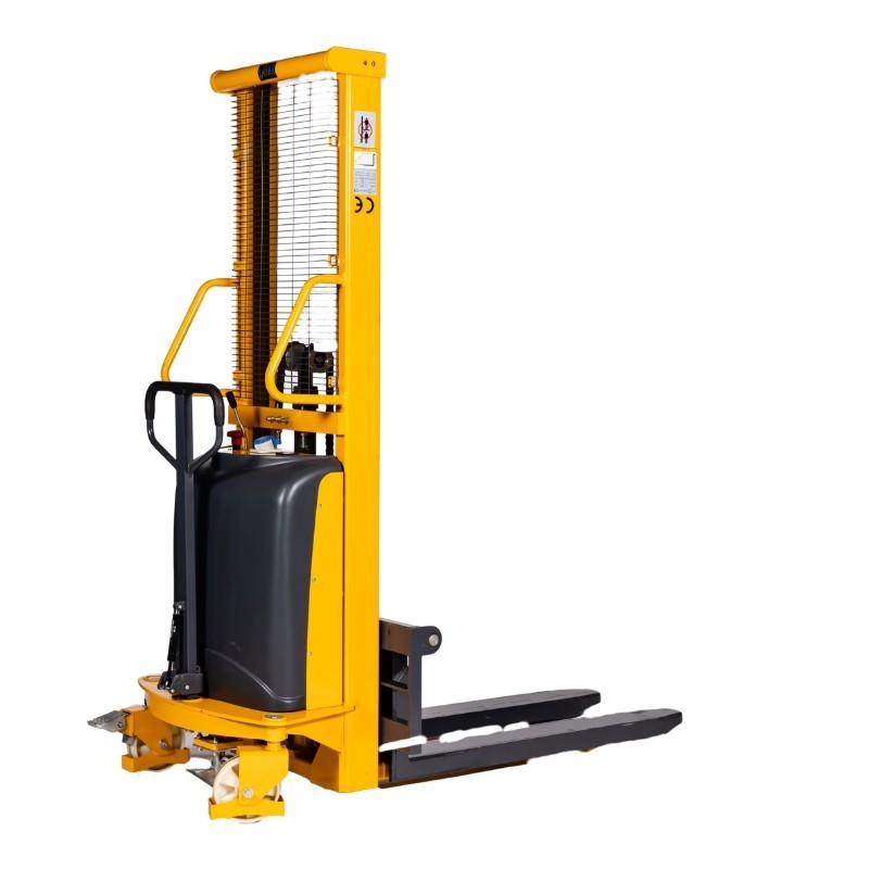 Apilador Semi Eléctrico 1500Kg 1600mm con horquillas bajas
